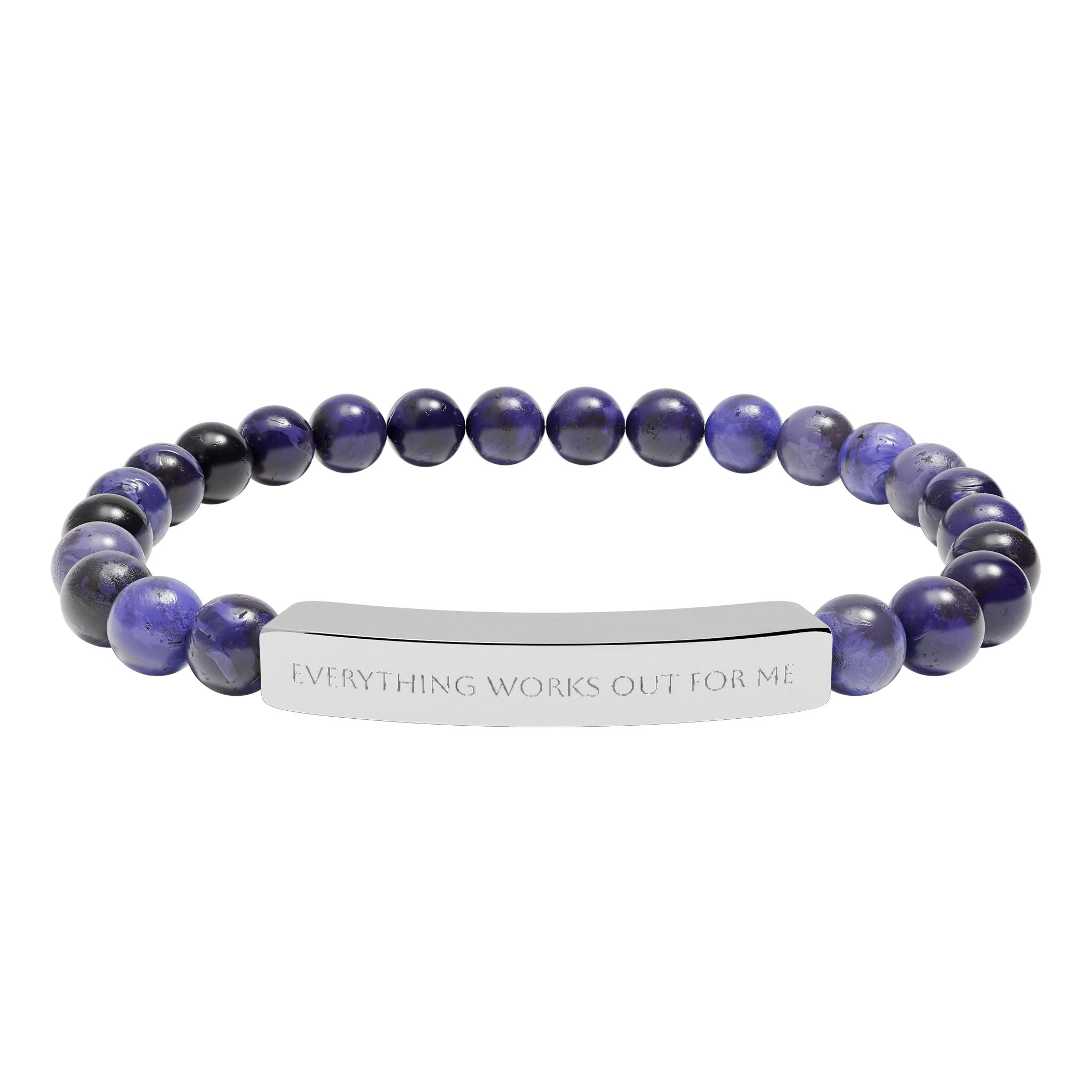 Everything works out for me bracelet
