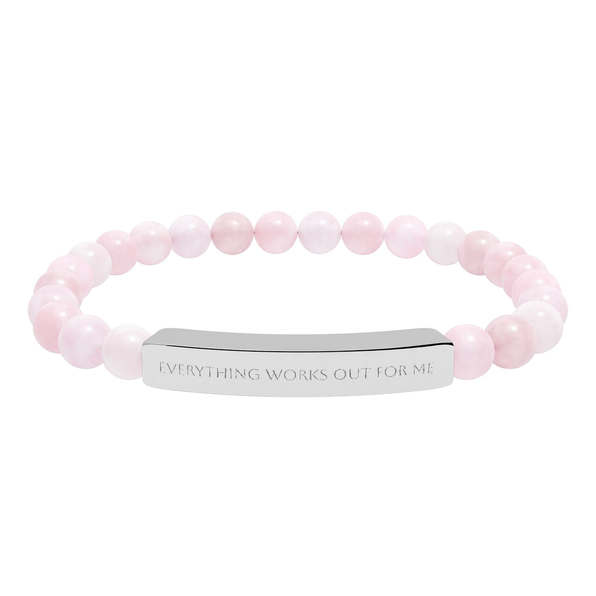 Everything works out for me bracelet