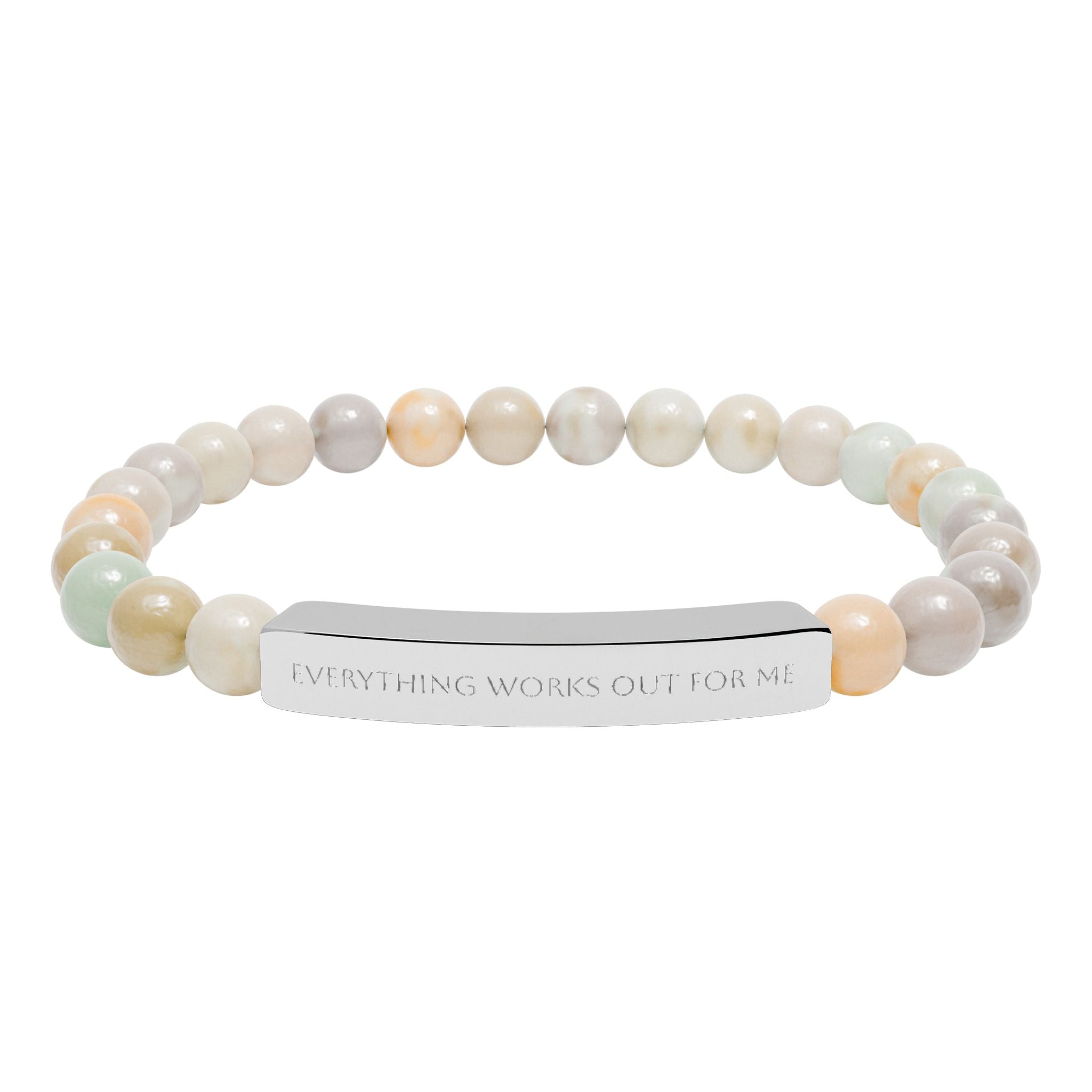 Everything works out for me bracelet