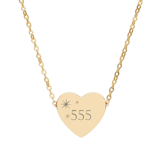 555 Angel Numbers | Necklace