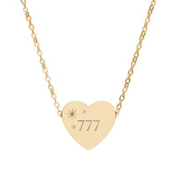 777 Angel Numbers | Necklace