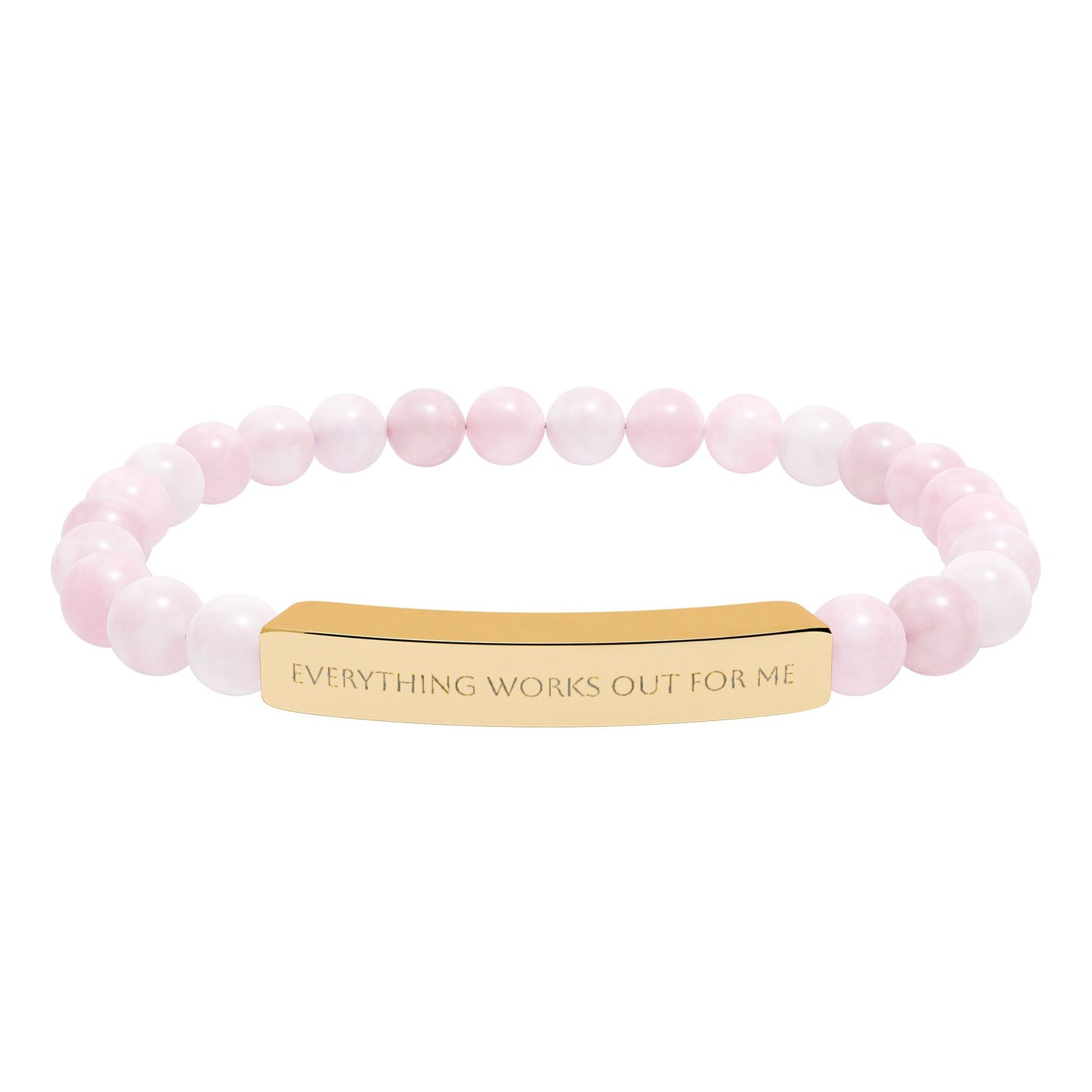 Everything works out for me bracelet
