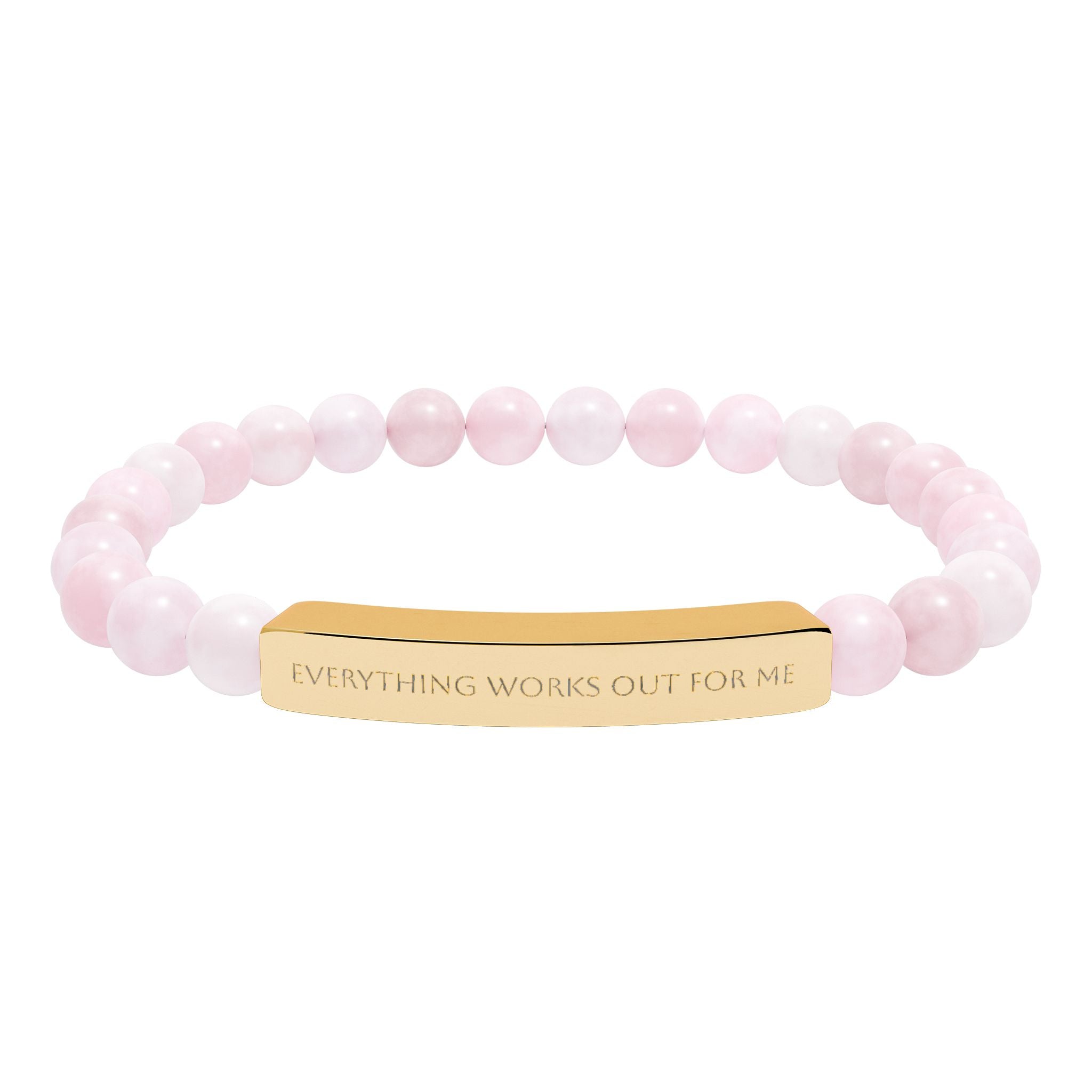Everything works out for me bracelet