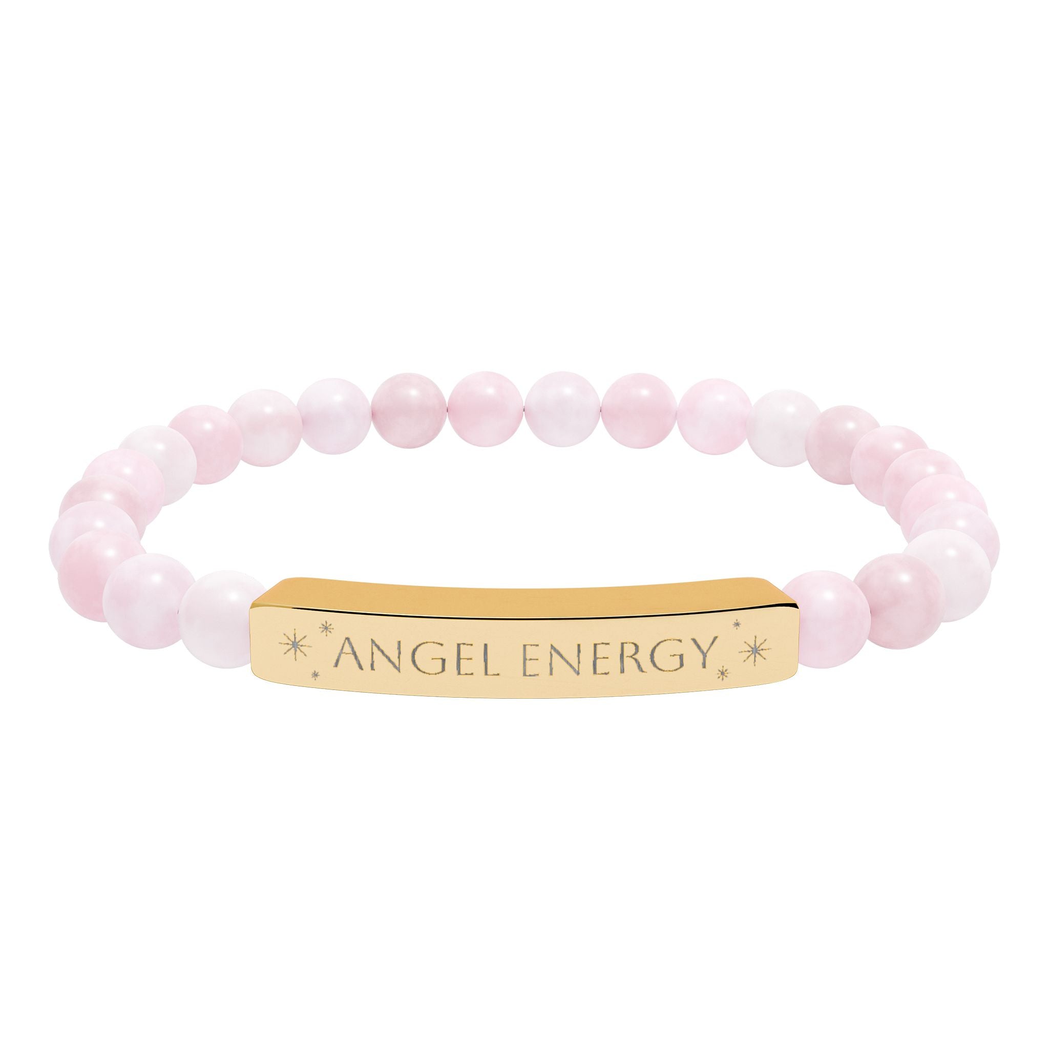 Angel Energy Natural Stone Bead Bracelet