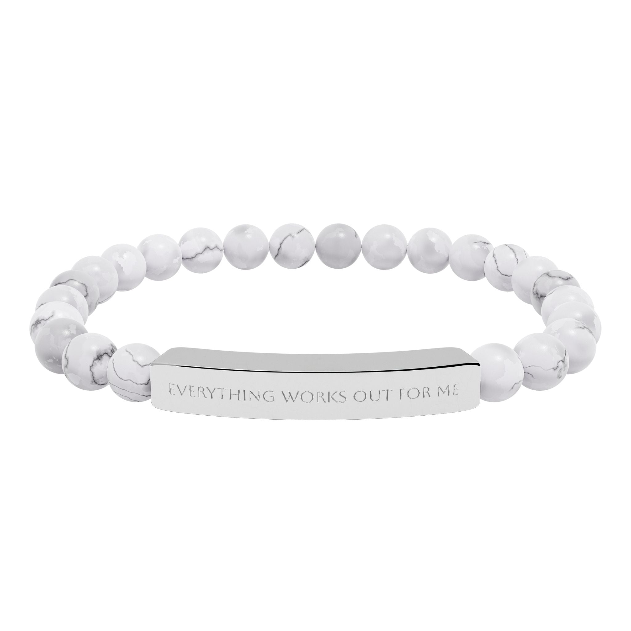 Everything works out for me bracelet