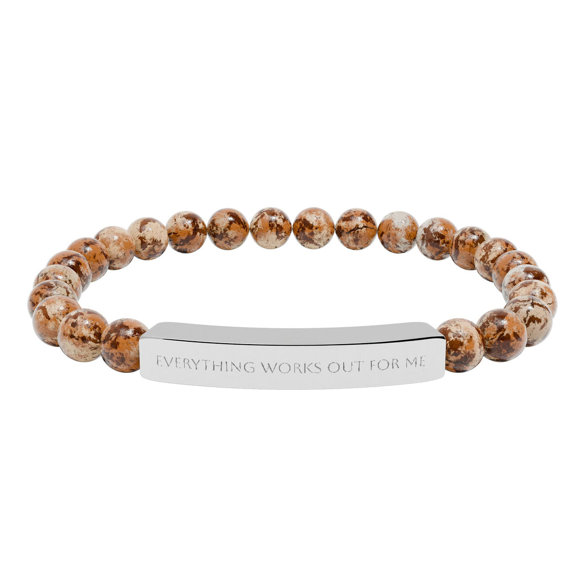 Everything works out for me bracelet