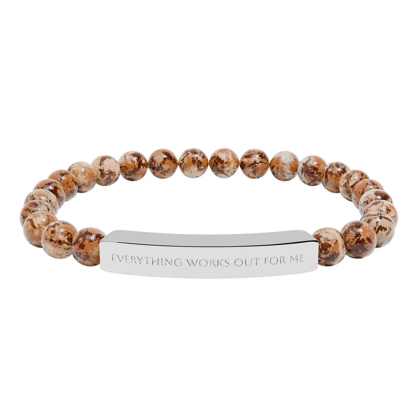 Everything works out for me bracelet