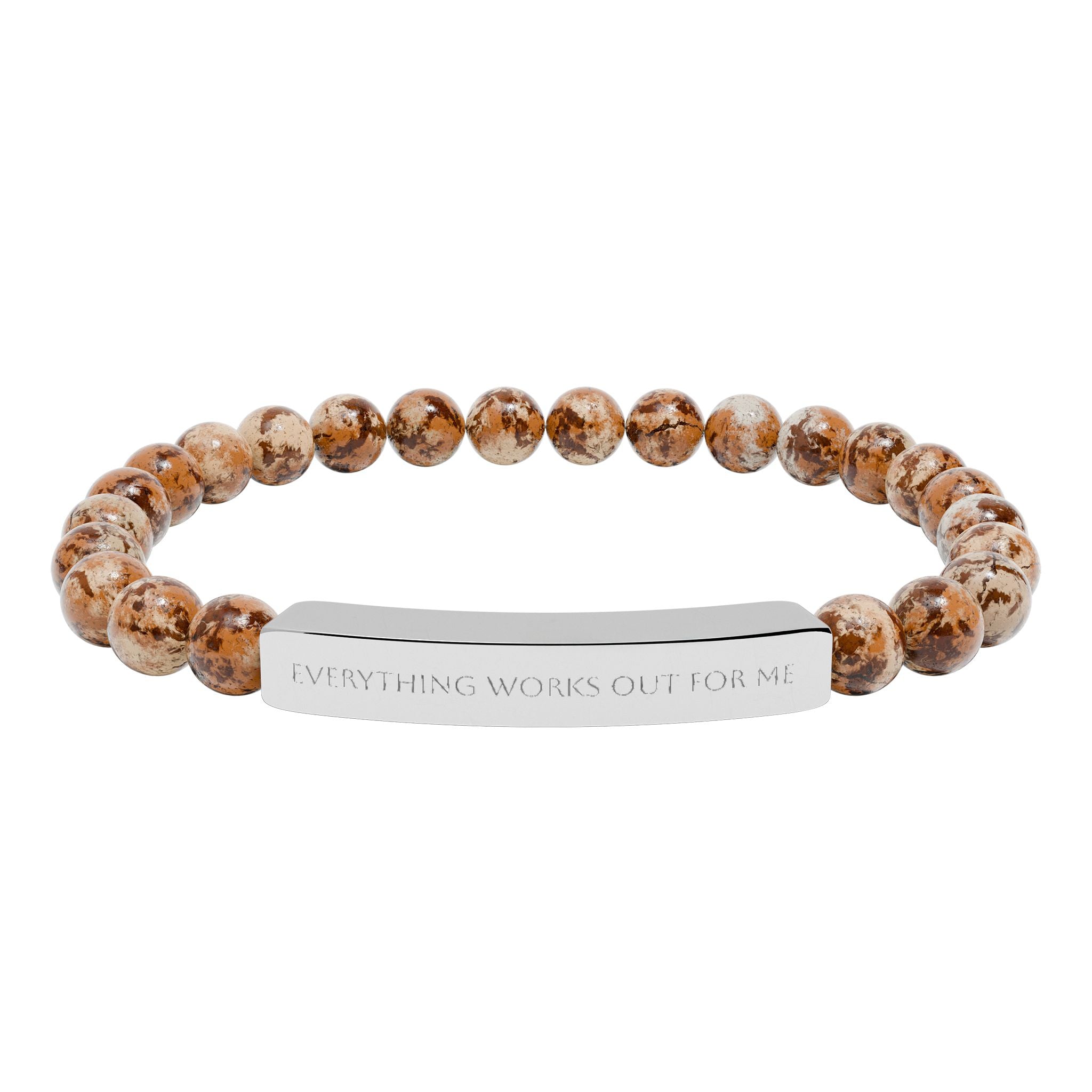 Everything works out for me bracelet