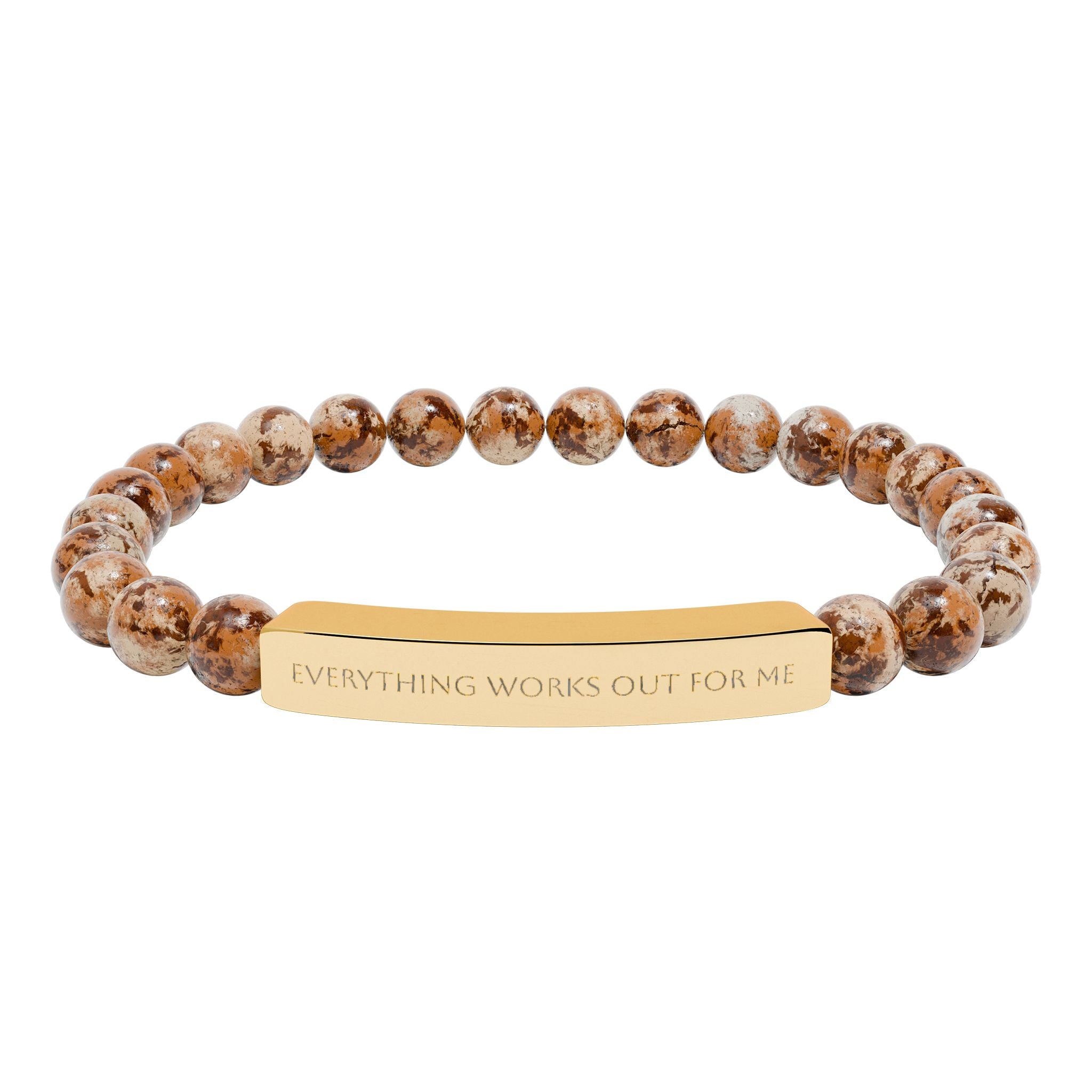 Everything works out for me bracelet