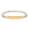 Angel Energy Natural Stone Bead Bracelet