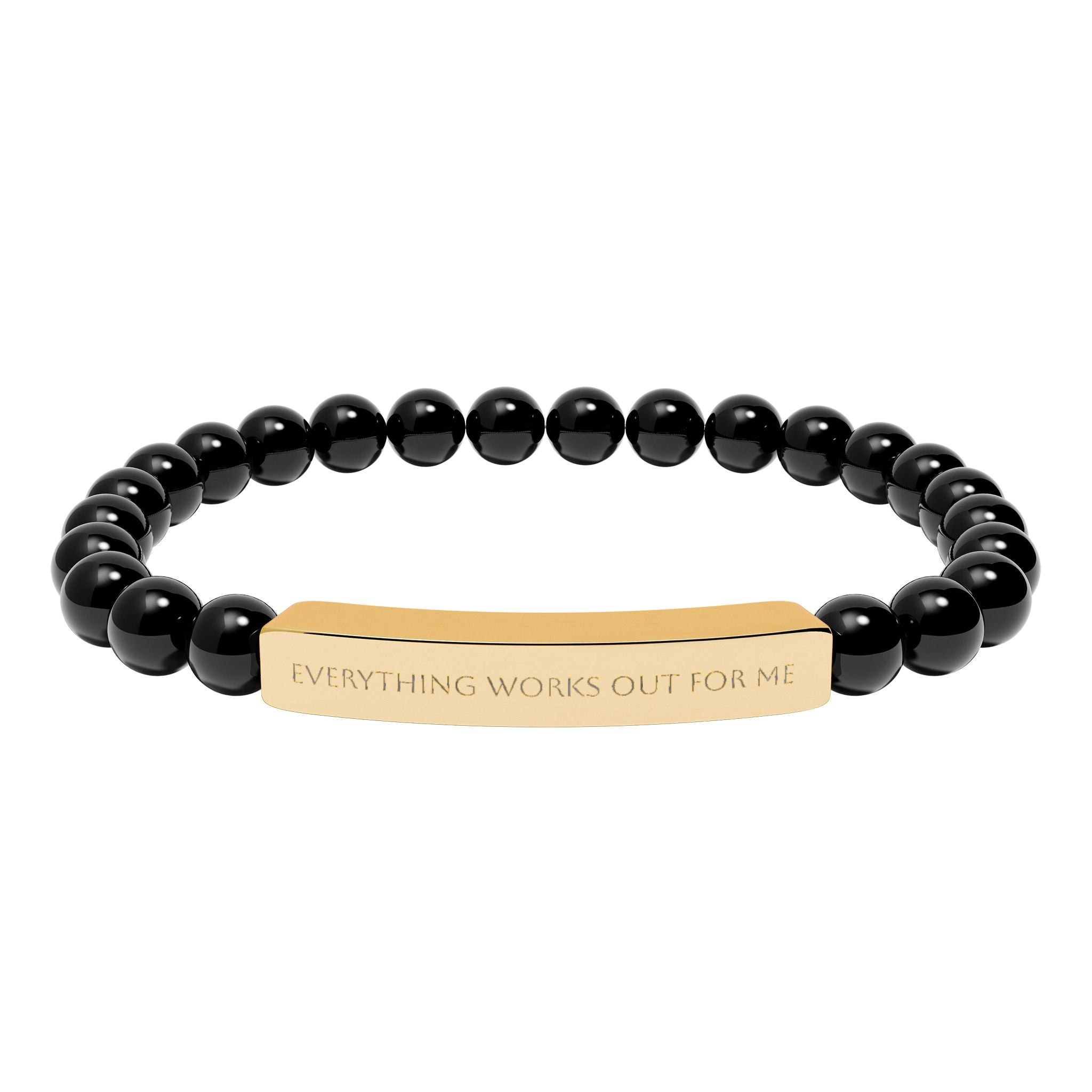 Everything works out for me bracelet