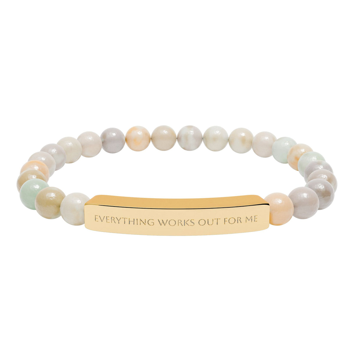 Everything works out for me bracelet