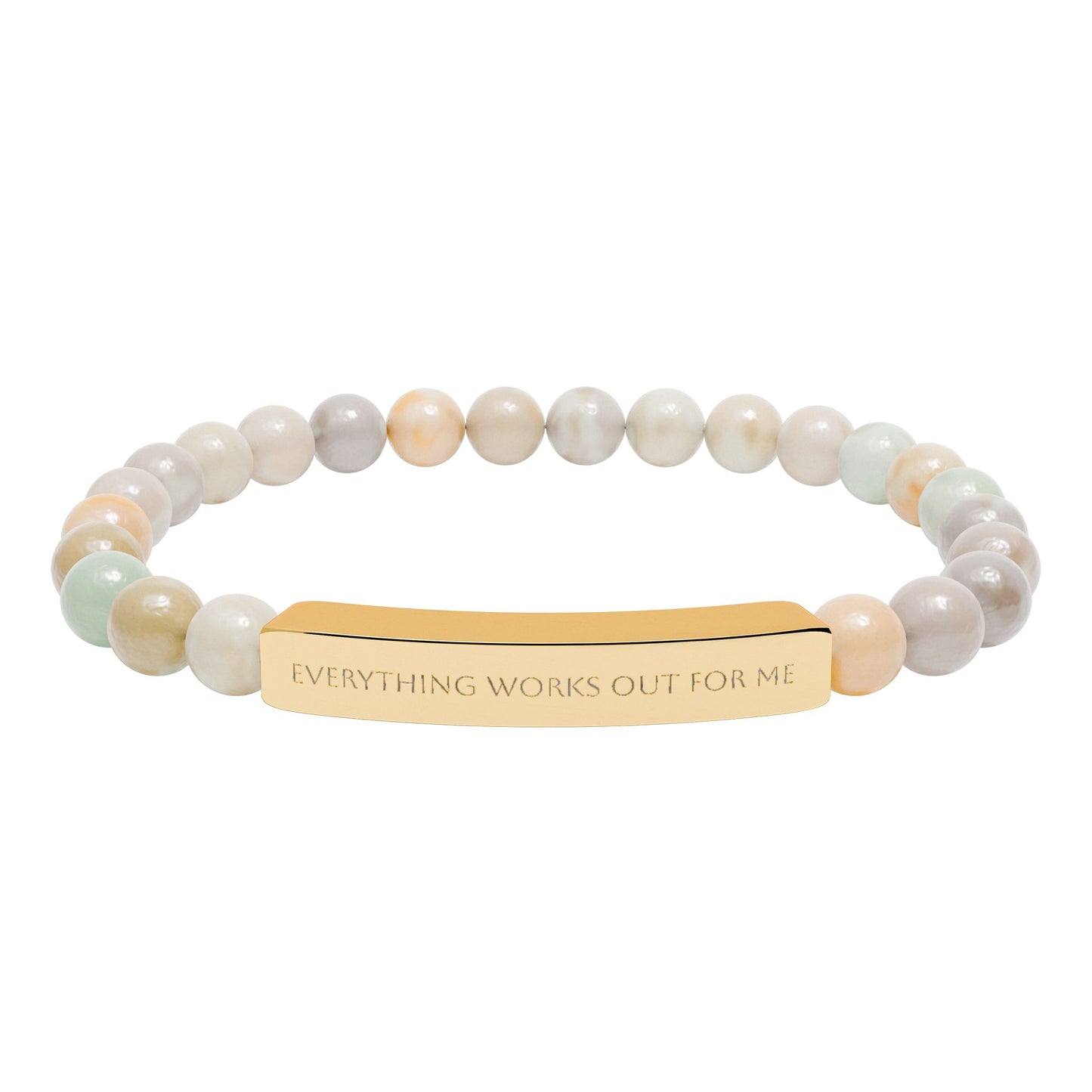 Everything works out for me bracelet